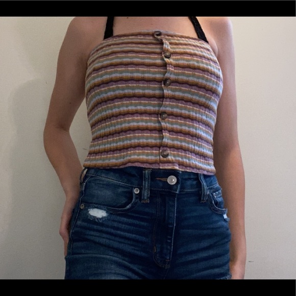 American Eagle Outfitters Tops - 3 for $20 • American Eagle Button Down Tube Top